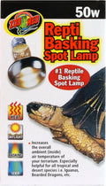 Zoo Med Repti Basking Lamp 50 Watt for Reptiles