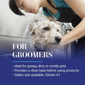 Chris Christensen Clean Start Clarifying Dog Shampoo - Pro-Vitamin Formula that Won’t Strip the Coat! Removes Product Bu