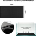 2PCS 24x48in Aquarium Leveling Mat Waterproof Neoprene Fish Tank Mat