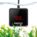 PAIZOO LED Waterproof Aquarium Thermometer Always-on Display with USB Cord