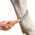 Bot Egg Knife for Horses, Precision Grooming for Bot Egg Removal Stainless Steel Blade with Wooden Handle Horse Equine T