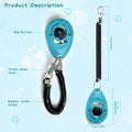 Pet Training Clicker with Wrist Strap - Dog Training Clickers for Puppy, Cat, Potty, Bird, Horse, Pet, Trainer Training 