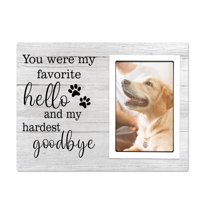 SteadStyle Dog Memorial Gifts for Loss of Dog, Pet Memorial Gifts, Loss of Dogs Sympathy Gift, Pet Loss Remembrance Bereavement Gift, In Memory of Dogs Sympathy Picture Frames (4x6)