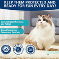 Cats and Kittens Broad-Spectrum Dewormer, 50 Tablets, for Tapeworms, Hookworms and Roundworms
