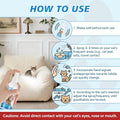 Cat Deterrent Spray for Furniture and Carpets, Cat Repellent Spray for Indoor and Outdoor Use, Plant-Based Pet Scratch D