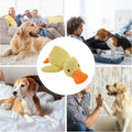 Mellow Dog Calming Duck, 2025 New Yellow Duck Dog Toy, The Mellow Ducks Calming Pillow, Dogs Ducks Toy with Quacking Sou