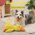 Mellow Dog Calming Duck, 2025 New Yellow Duck Dog Toy, The Mellow Ducks Calming Pillow, Dogs Ducks Toy with Quacking Sou