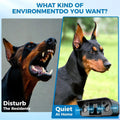 Dog Anti Barking Device, Solar Ultrasonic Bark Control, 4 Modes 50FT Range, Humane Bark Deterrent, USB Rechargeable Trai
