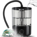1 Gallon Reptile Humidifier Fogger for Terrariums, Adjustable Fog Volume, Ideal for Bearded Dragons, Lizards, Geckos, Sn