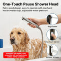 Dog Shower Attachment Kit, 8FT Hose, Handheld Sprayer & Diverter for Dogs