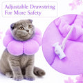 Cat Cone Collar, Comfy Cat Recovery Elizabeth Collar to Stop Licking Wounds