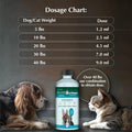 Giarcidia Liquid Dog Dewormer & Cat Dewormer – 4 oz Liquid Dewormer for Dogs & Cats – Vanilla Flavour Pet Dewormer with 