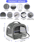 Bissap Guinea Pig Carrier Bag, Portable Small Animal Carrier Pouch for Hamster Chinchilla Rabbit Gerbil Hedgehog Sugar G