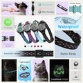 AirTag Cat Collar, Reflective Breakaway Collar, Hidden Holder with Bell