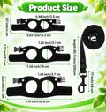 Bearded Dragon Leash and Harness Set, 3PCS Bearded Dragon Harness and Leash
