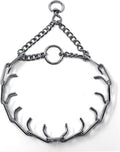 Herm Sprenger Prong Dog Training Collar - 16" Long with 2.25mm Gauge (for Dogs up to 40lbs) - Fits 13" Neck, Extendable to 19" Neck with Additional Prong Links - Chrome Plated Steel, Made in Germany