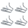 JIPIMON Dog Collar Extra Links Designed for Training Collars (4 Pack) Steel Chrome Plated Dog Training Collar Links (3.20mm, Silver)