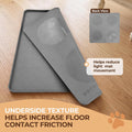 16 x 16 in Small Silicone Pet Food Mat for Dog & Cat Bowls