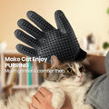 Pet Hair Removal Glove with 255 Silicone Tips for Dogs & Cats, Right