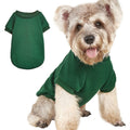 JOUHOI Puppy Sweater for Small Dogs Clothes Warm Winter Cat Clothe Pet Sweatshirt Knitwear Doggie Kitten Clothing, Green, Medium
