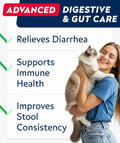 StrellaLab Cat Probiotic Powder - Probiotics for Cats with Diarrhea - Easy to Mix Powder - Cat Probiotics for Indoor Cats, Health Supplies Food Supplement, Pet Probiotics, Digestive Support (4 oz)