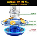 Birdream 2 Pack-20oz Hummingbird Feeders for Outdoors, Plastic Hummingbird Feeder with 5 Bee Guard Feeding Ports & Clean