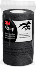 3M Vetrap - Individual Roll Black (Pack of 6)