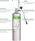 2L Aquarium Co2 System with Pressure Gauge for Aquarium Plants