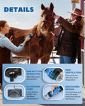 Horse Clippers 690W 28000RPM, with 6 Speed Adjustable