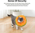 EWES Cat Cone Collar Soft M Size Alternative Neck Cones to Stop Licking Kitten Comfy Elizabethan Collars After Surgery Neuter Dog Donut Collar for Pet e Collar Recovery Shame