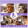 QHZ Bitter Apple Spray for Cats, Natural Bitter No Chew Training Spray for Cats & Dogs, Indoor & Outdoor Pet Deterrent to Stop Scratching, Chewing & Biting on Couch, Curtains, Plants, 150ml