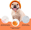 Tie-Dye Dog Baseball Hat with Ear Holes, Adjustable Summer Sun Cap for Pets