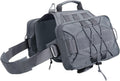 EXCELLENT ELITE SPANKER Nylon Dog Backpack with 2 Side Pockets for Hiking