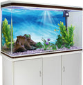 Undersea Aquarium Backdrop Underwater Coral Fish Tank Background 24x16 in