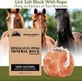 Animal Licking Salt Mineral Rock,100% Natural Rock Salt - Deer Attractant Rock