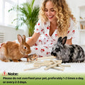 Sukh 240g Rabbit Chew Sticks - Natural Sweet Bamboo Chew for Small Animals