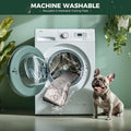 FXW Washable Pee Pads for Dogs, Leak-Proof & Non-Slip, Specifically Designed for 42inch Cages, 27" x 41" Rectangle, Khaki, 1 Pack