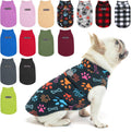 BEAUTYZOO Dog Fleece Vest Sweater Winter Jacket for Small Medium Dogs- M