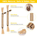 9 Pack Silvervine Sticks for Cats, Natural Cat Chew Stick Toys Set