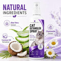 Cat Detangler Spray for Matted Hair, Leave in Pet Conditioner Spray