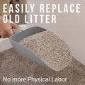 Extra Big Multipurpose Scoop– Solid Deep Scooper for Any Household – Disposing/Replacing Litter – Big Size Animal Pet Fo