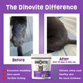 Dinovite Probiotics for Cats, Probiotic Powder Food Topper for Cats, Daily Digestive Health & Skin Support with Omega-3s, 90 Servings