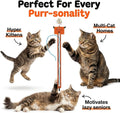 Moody Pet Interactive Cat Toy for Indoor Cats – Fling-AMA-String Automatic, Moving, Flying String Toy for Cats – Battery Operated, Door Hanging Exercise Toy for Kittens & Adult Cats