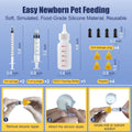 REDDOUDOU Puppy Kitten Whelping Kit, Whelping Kit with Feeding Nipple Bottle Stethoscope Scissors Cord Clamps Aspirator 