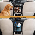 Dog Car Net Barrier Pet Barrier with Car Mesh Organizer for Dog & Child ，3 Layer,Mesh Organizer Baby Stretchable Storage Bag Universal for Cars,SUVs