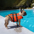 FUAMEY Dog Life Jacket for Extra Large Dogs, Dog Life Vest with Lift Handle, D-Ring Attachment, Adjustable Straps and Re