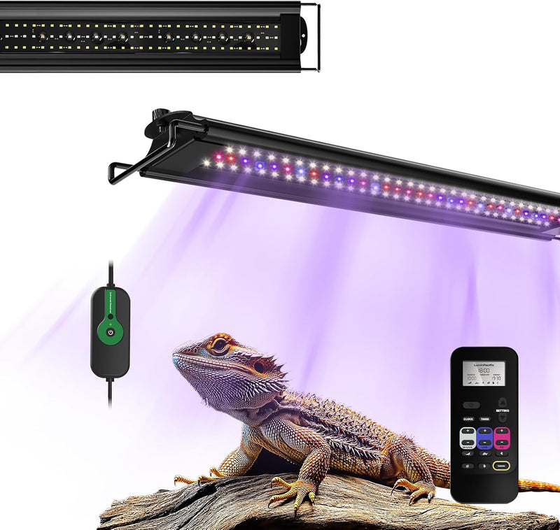 16-Inch UVB Reptile Light, UVA UVB Reptile Light Fixture