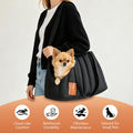 Pet Purse Carrier Tote Bag Stylish Soft-Sided Dog Travel Bag