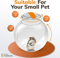 Clear Hamster Exercise Ball 7” – Pet Hamster Accessories