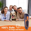Dog Bark Deterrent Devices, Rechargeable Ultrasonic Anti Barking Device for Dogs, Dog Bark Control Devices 50FT Range Sa
